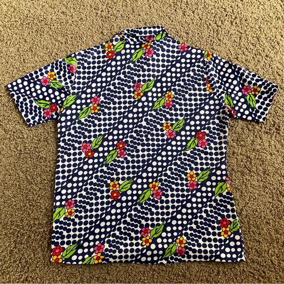 Genuine Vintage 60’s/70’s Button Down Short Sleeved Blouse, Rare Beagle Collar! - Picture 2 of 7